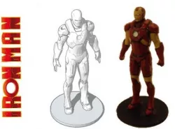 Iron Man Statue (With Support)