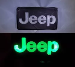 Jeep Emblem LED Light/Nightlight