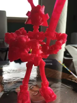 Lobster Hand Skeletal Samurai