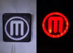 Makerbot M Logo LED Nightlight/Lamp