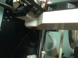 Mendel90 Hot End 30mm Fan Duct