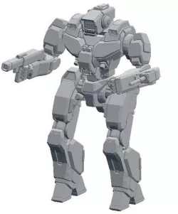 MWO style STG-3R Stinger 10mm N scale