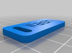 My Customized Customizer Version of luggage label
