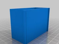 My Customized Parametric card organizer for MTG