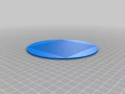 My Customized Parametric grid and vent for a tube