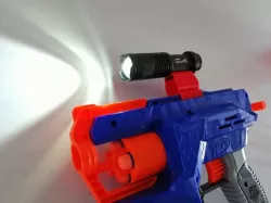 NERF Scope with Flashlight mount
