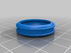Outer bearing as pulley for string