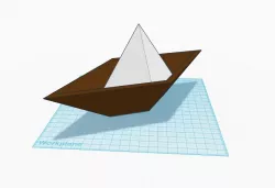 Paper Boat Shape