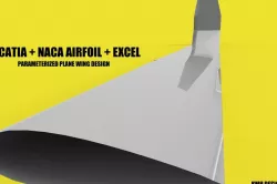 parametrized plane wing