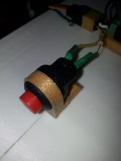 Push-button Switch & 3-Pin Fan Connector Mounts