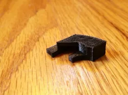 Roomba upgraded CHM support bearing (and carpet upgrade)