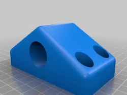Scotty female dock, 90 degrees rotated (side mount)