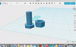 simple nut and bolt