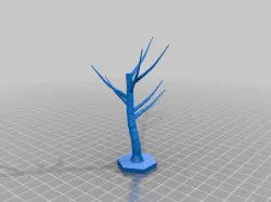 Single blasted trees