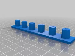 Socket Organizer 3/8, Metric 10mm-15mm