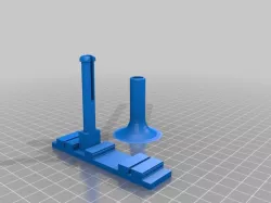Squirrel Wheel Center and Axle