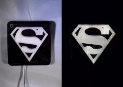 SUPERMAN LED Light/Nightlight