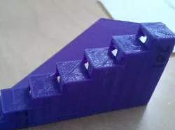 Surface Test: Temp Calibration Stairs (Customizable)