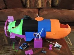 The Catfish - A fully working submarine
