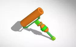 The Rolling Pin Weapon Fron Splatoon