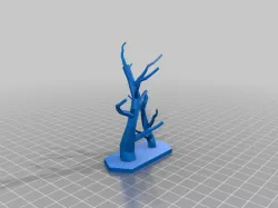 two blasted trees