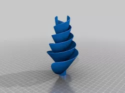 Water Vortex Impeller blade