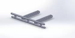 1/10 Axial Scx10 Rear Bumper