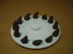 3D Printable Playing Disks for BOXOI (A 3D Zoetrope DIY Kit)
