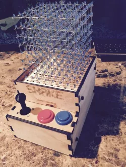 3D Snake 8x8x8 LED Cube