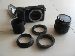 a6000 Sony NEX macro tube for K mount Chinon