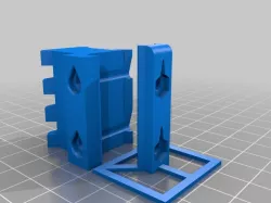 Airsoft 3/4" Picatinny Riser With Clamp