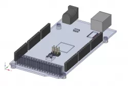 Arduino MEGA CAD File for DesignSpark Mechanical