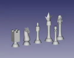 Code Geass Chess Set