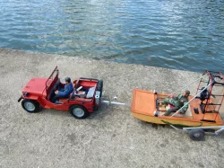 CONVERSION JEEP DRAGON EN MODELE RC