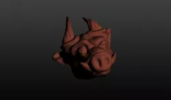Crazy Evil Pig
