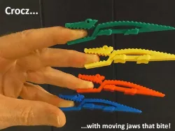 Crocz... Crocodile Clips / Clamps / Pegs with Moving Jaws