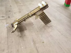 Crossbow laser cut