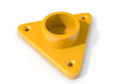 Curtain rod support