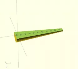 Curve Gauge for casting design