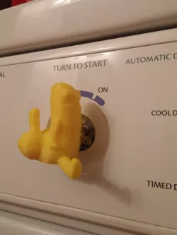 Dickbutt knob