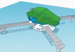 F450 Flamewheel Pixhawk, FPV & Electronics Top plate, Canopy