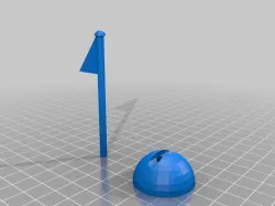 flag holder + flag