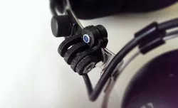 Gopro mount for aviation headset