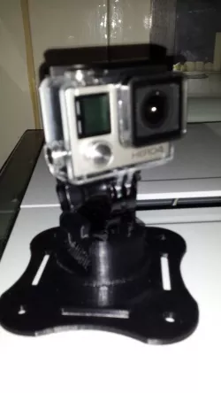 GoPro swivelmount Cliptop (top part of http://www.thingiverse.com/thing:932674)