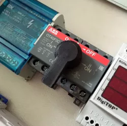Handle for ABB change-over switch