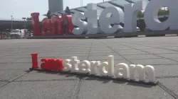 I Amsterdam sculpture