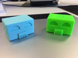 K-12 Lesson Plan 3D Modeling Class - Robot Head Pencil Top