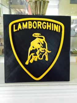 Lamborghini 3d logo