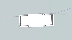 lipo battery mount (for rc car) 2s hard case