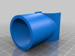M3D Spool holder for 3/4" pvc